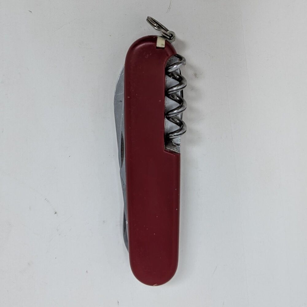Vintage Victorinox Swiss Army Knife Multi Tool Red 91mm Officier Suisse 8 Tool - Picture 3 of 13